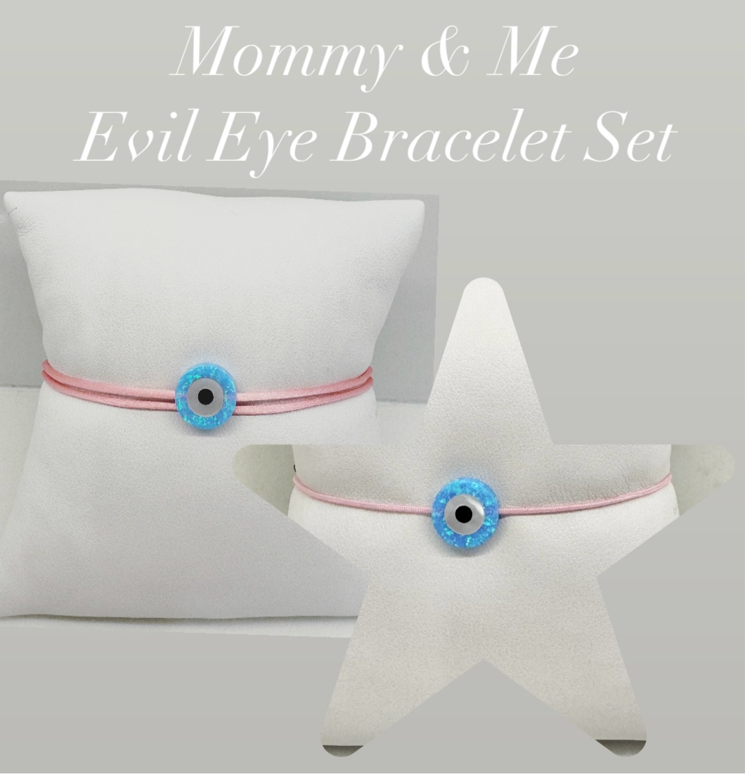MOMMY & ME ♡ Evil Eye Bracelet Set