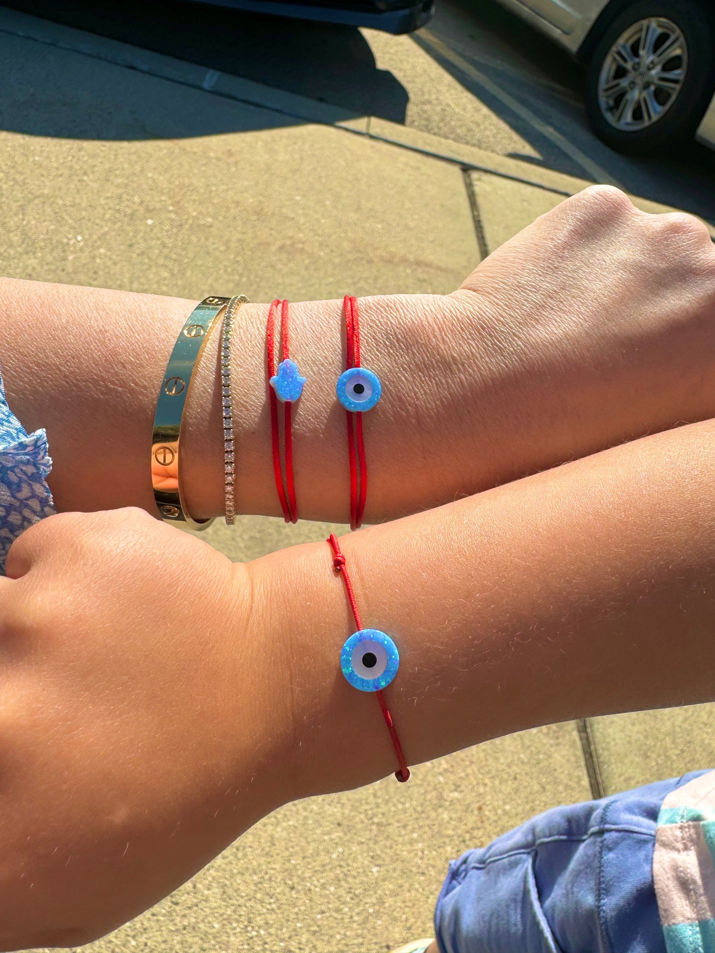 MOMMY & ME ♡ Evil Eye Bracelet Set