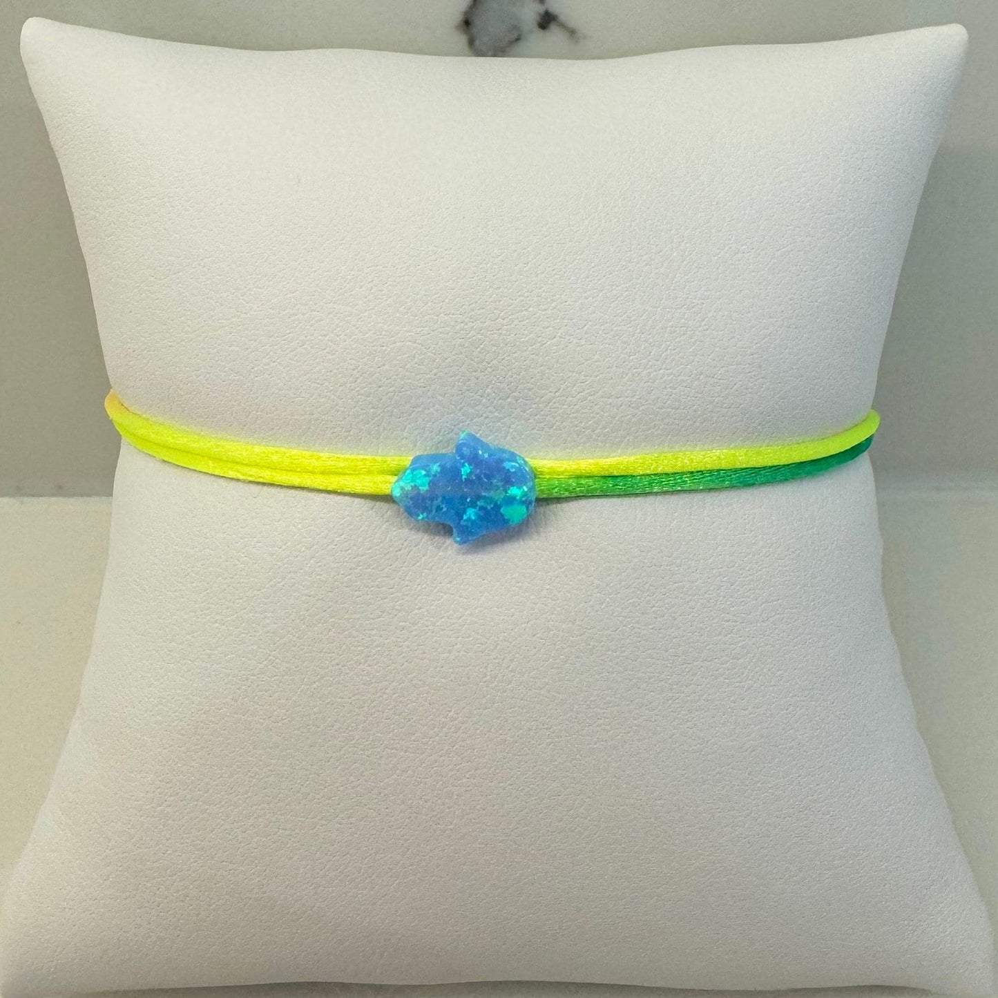 Hamsa Charm Cord Bracelet