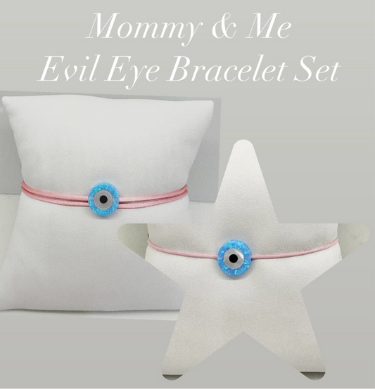 MOMMY & ME ♡ Evil Eye Bracelet Set